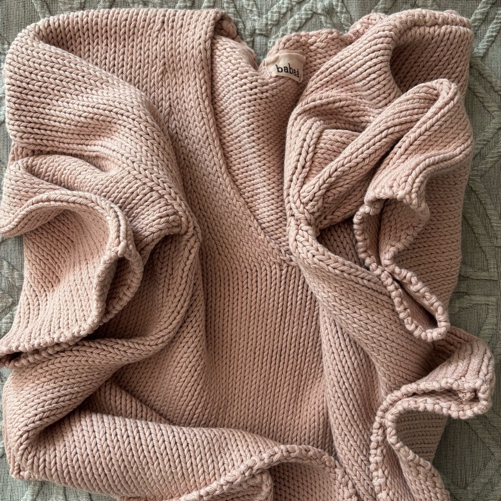 Babaa jumper no 9 in plum blossom - Picture 6 of 7